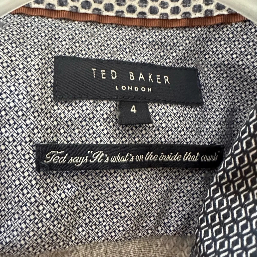 Ted Baker Pattern Button Down Shirt - image 5